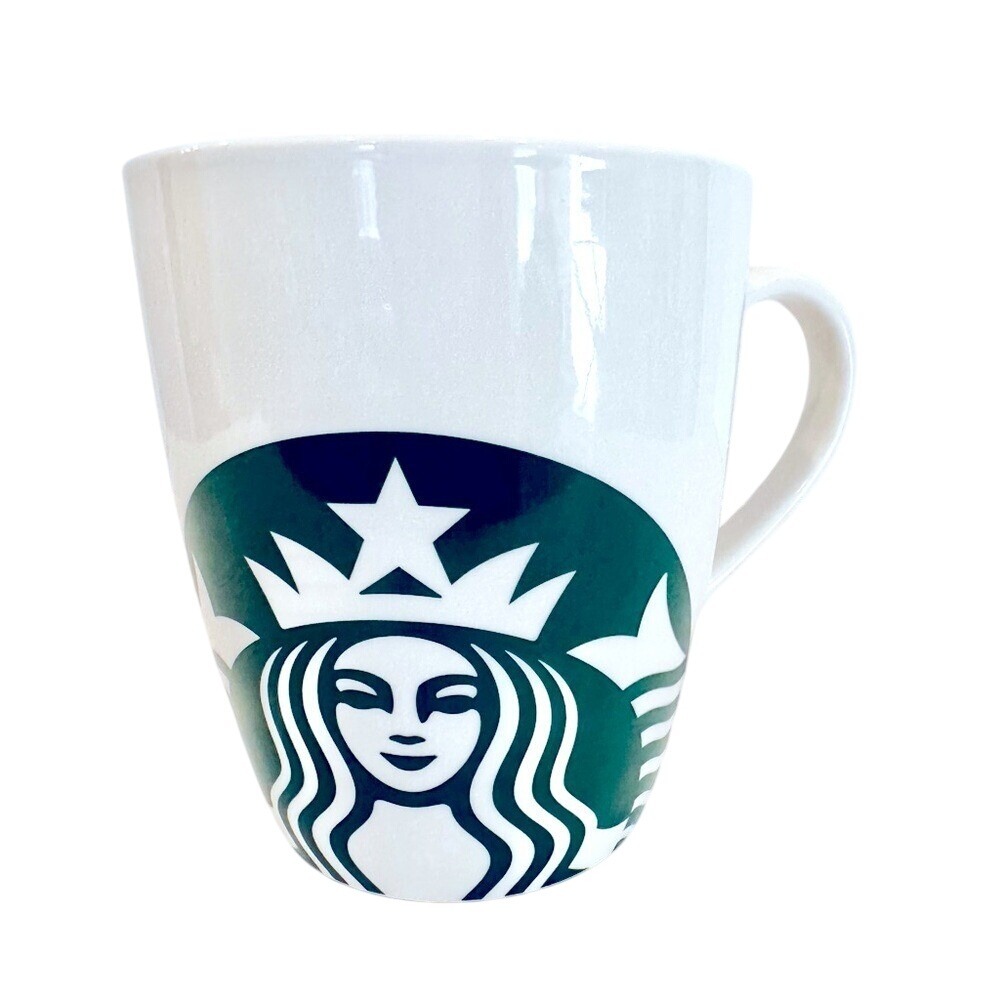 Starbucks RARE 46‎ oz Coffee Mug Collectible Coffee Lover Gift Siren Logo 6.25"